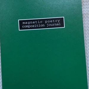 Magnetic Poetry Book